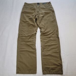 Kuhl Pants Mens 34x32 Brown Outrage Hiking Outdoor Free Ryde Waist